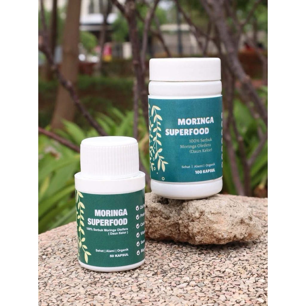 

Moringa Powder Serbuk Daun Kelor isi 70 gram