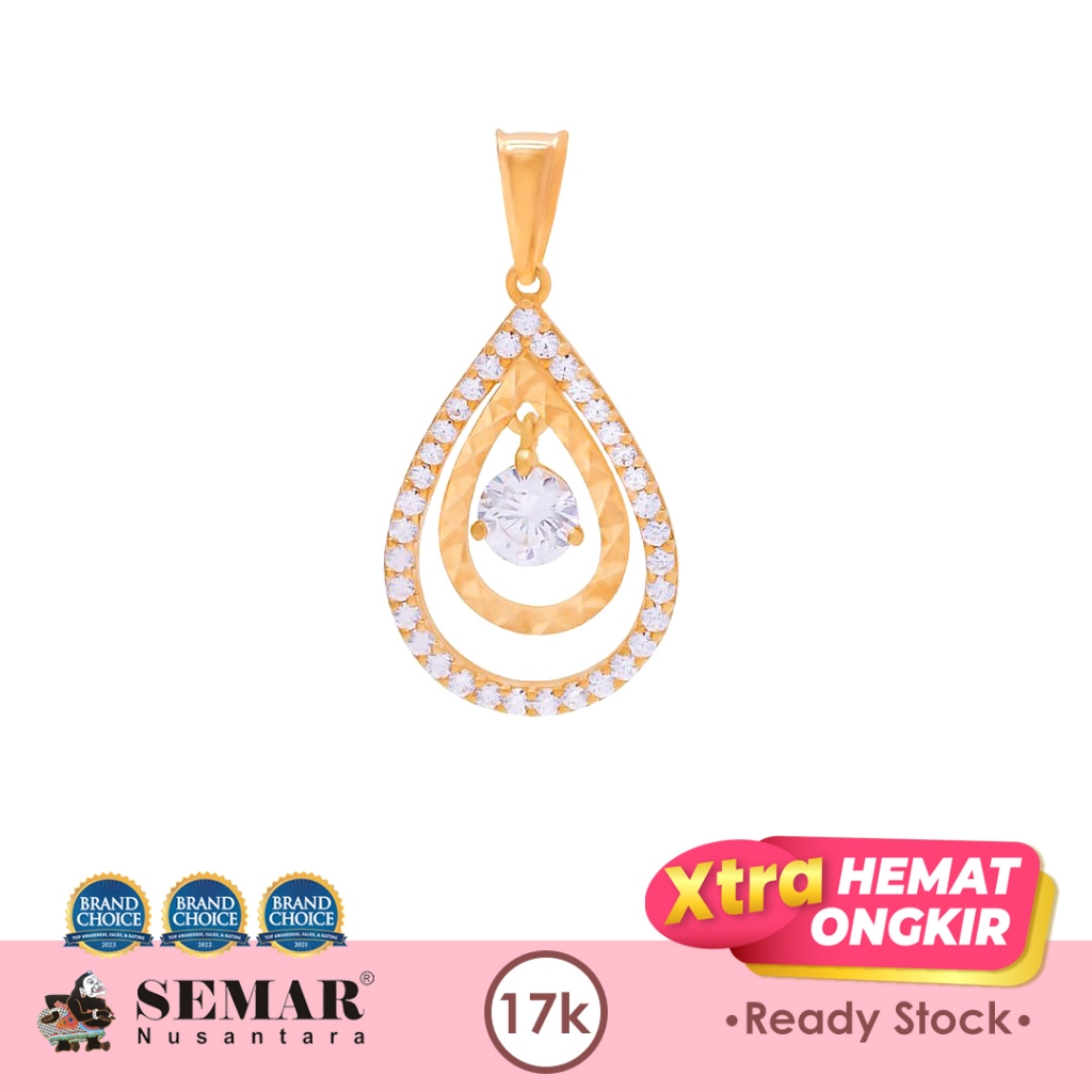Liontin Emas Raylia Gold 17K Semar Nusantara