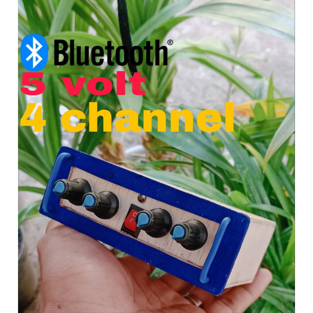 power amplifier mini bluetooth 4 channel miniatur