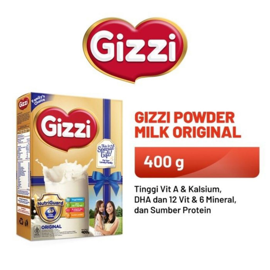 

GIZZI MILK POWDER ORIGINAL 400GR