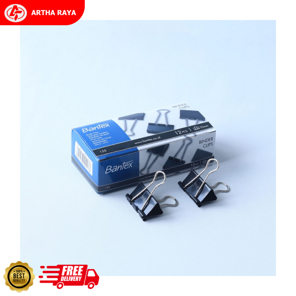

Binder Clip / Klip Penjepit Kertas Bantex 155