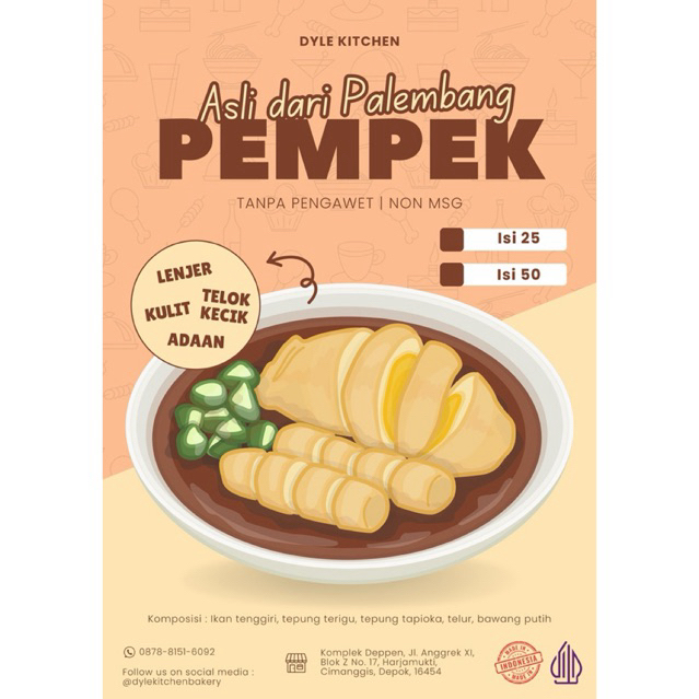 

PEMPEK ASLI PELEMBANG BY DYLE