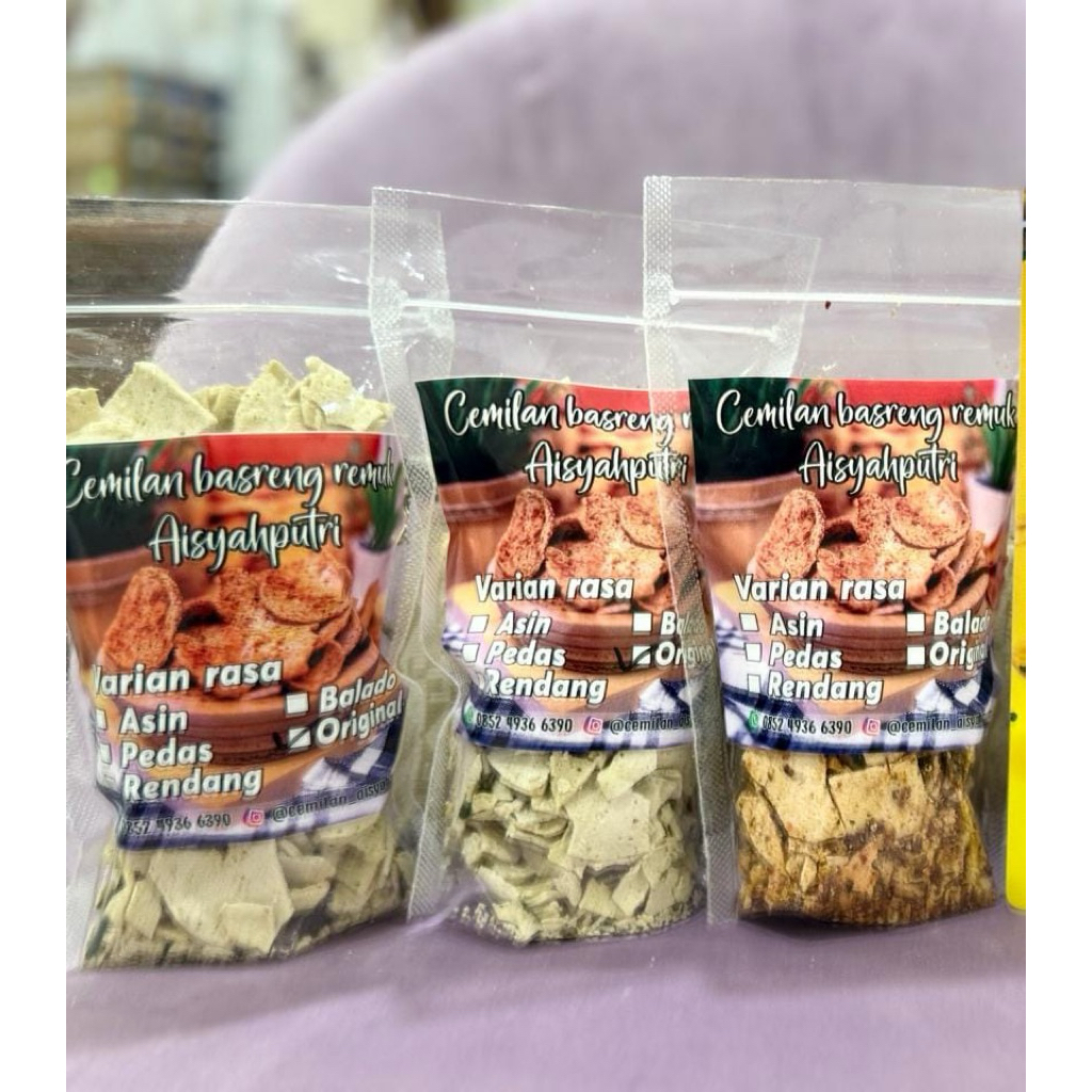 

cemilan basreng original 2 rendang 1