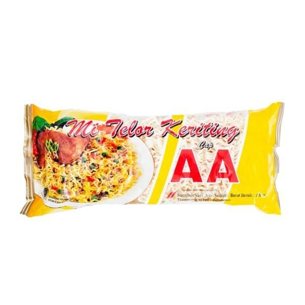 

1 Pcs Mie Kriting Cap AA Isi 3 Keping 210 Gr