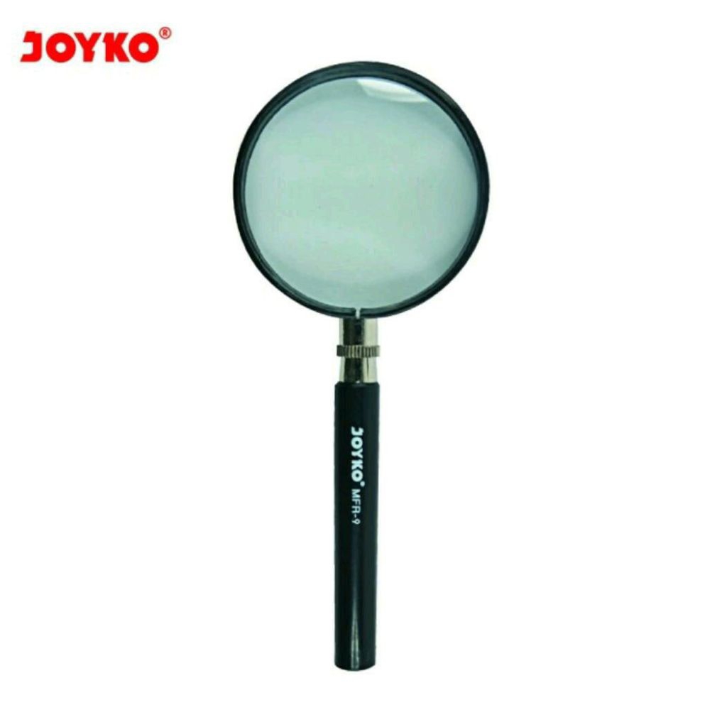 

Joyko MFR-9 | Magnifier | Magnifying Glass | Kaca Pembesar 90 mm | Pembesaran 5X