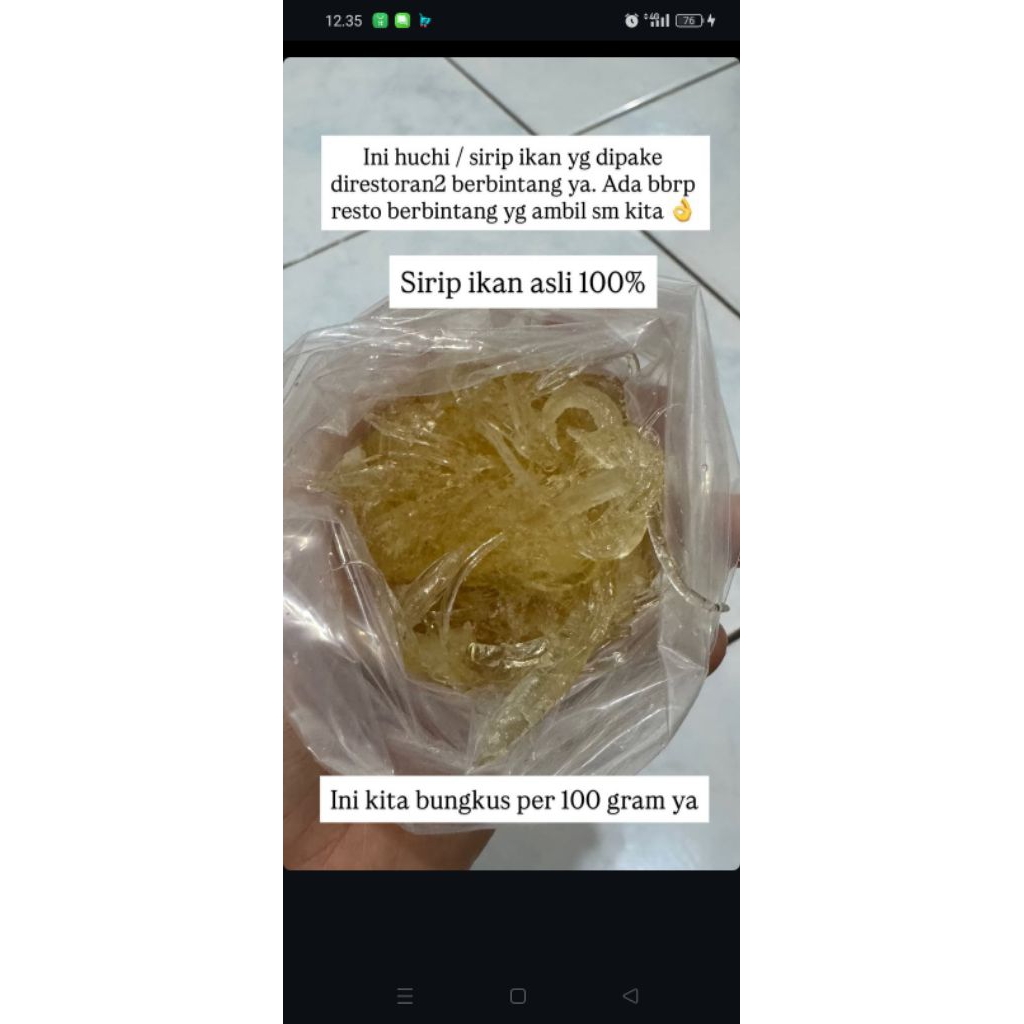 SIRIP IKAN HIU 100GR