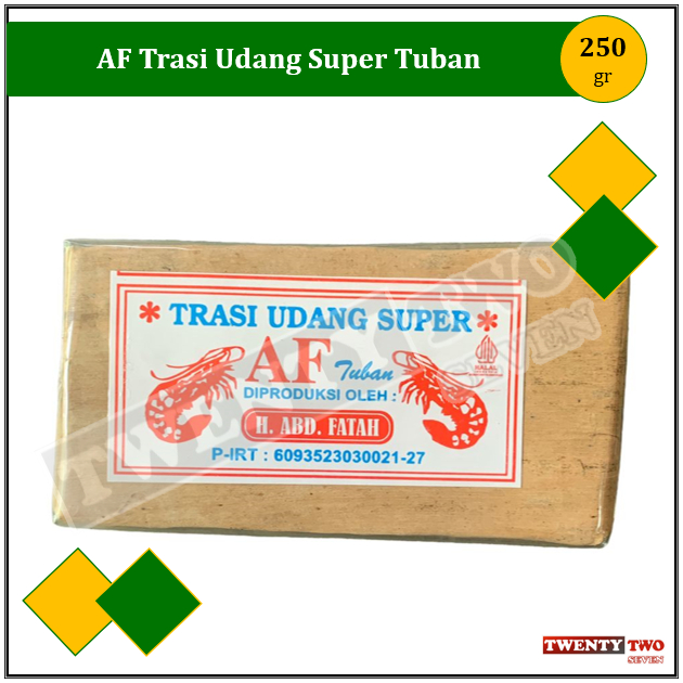

[6 X]AF Trasi Udang Super 250 gr