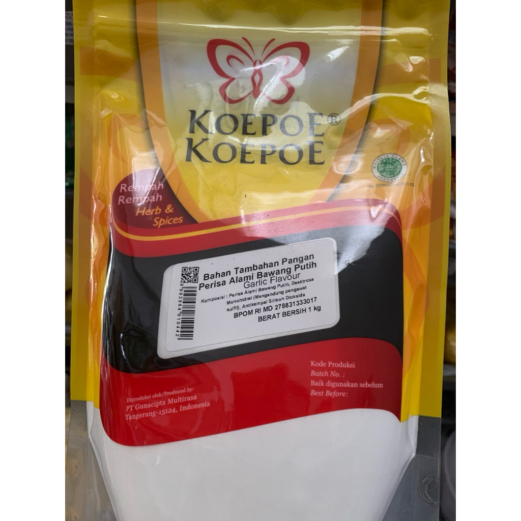 

Kupu bawang putih bubuk 1kg