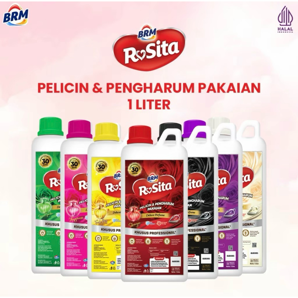 Parfume laundry BRM pelicin setrika Botol