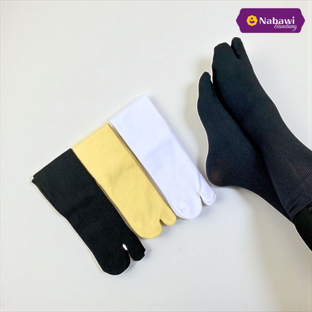 Kaos Kaki Jempol Ijtihad Krem/Kaos Kaki Polos Panjang Bandung