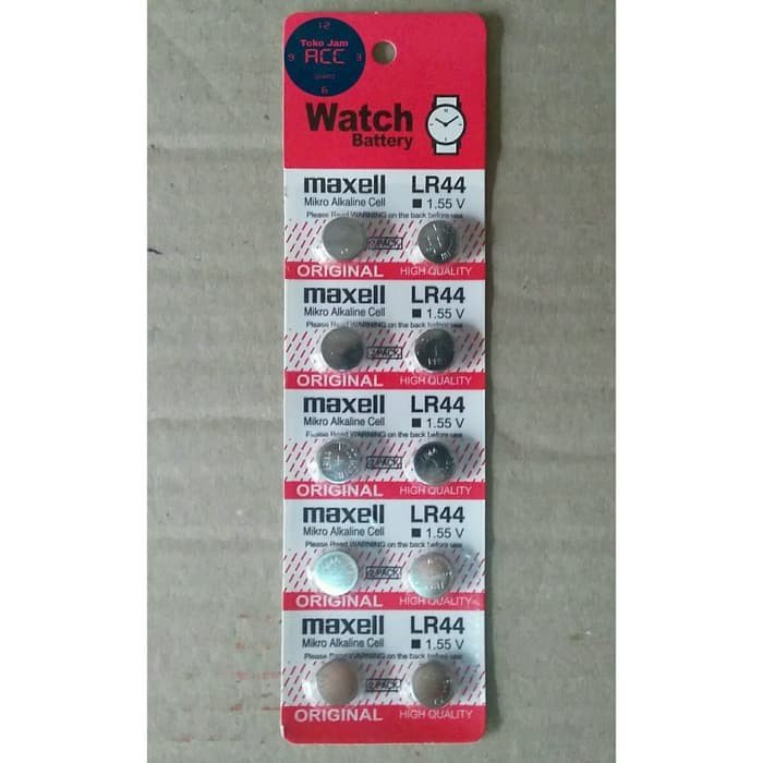 BATERAI   MAXELL     LR44