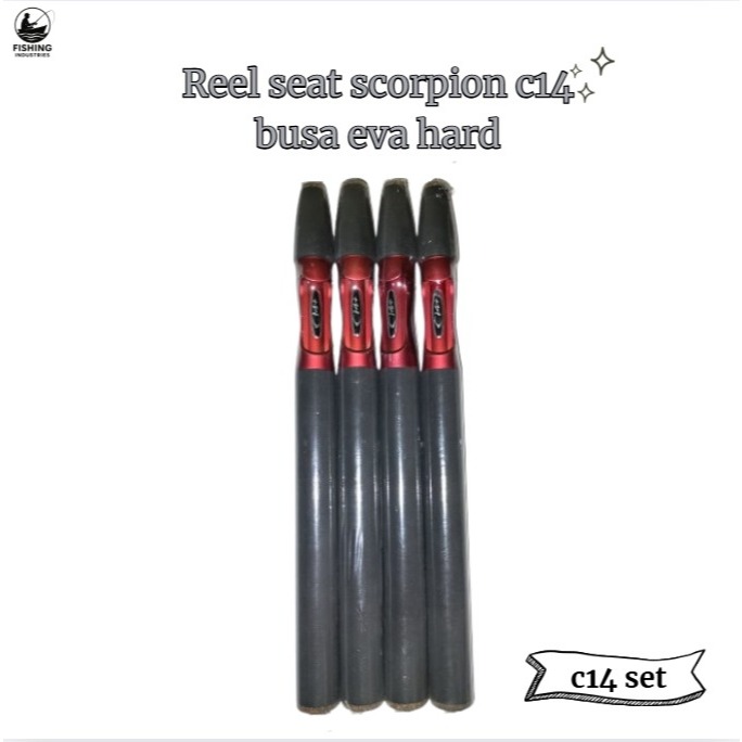 Reel seat scorpion c14  busa eva hard,  c14 set
