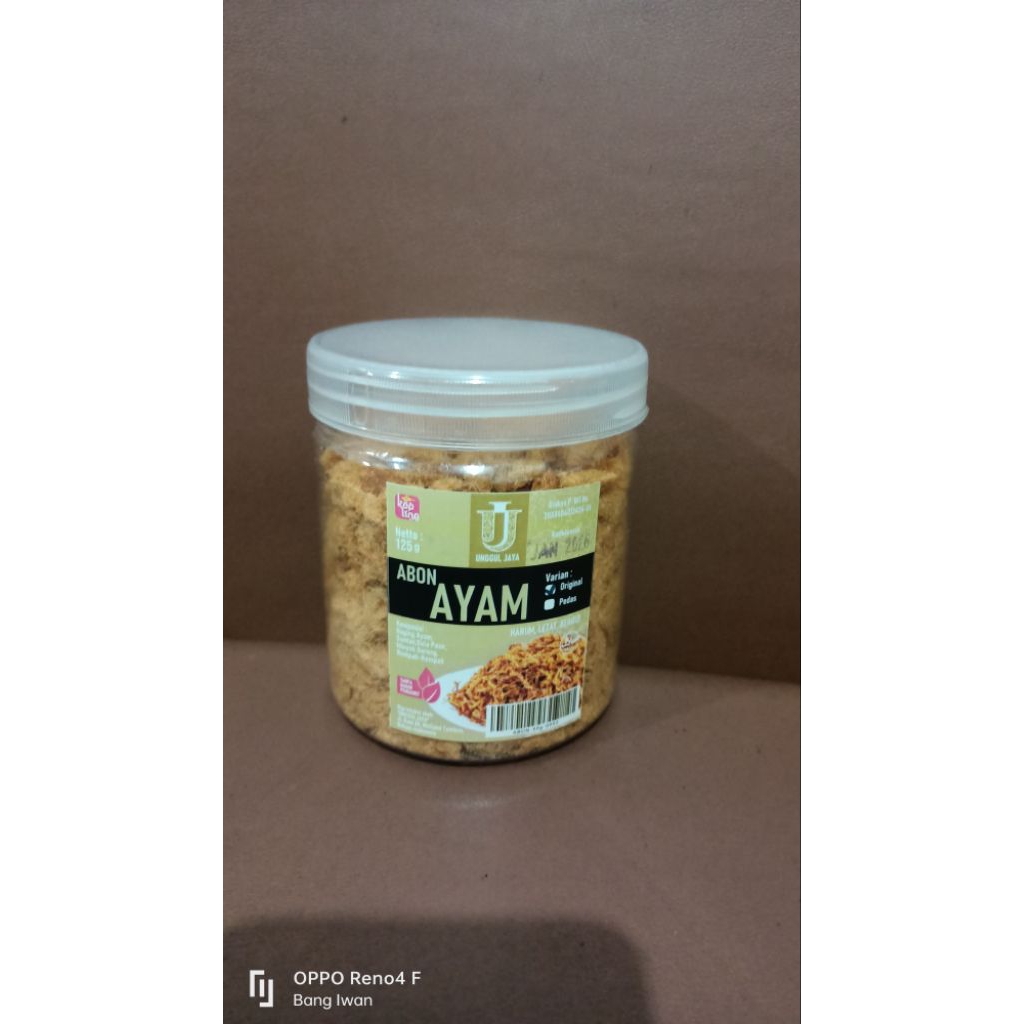 

ABON AYAM 125 GR