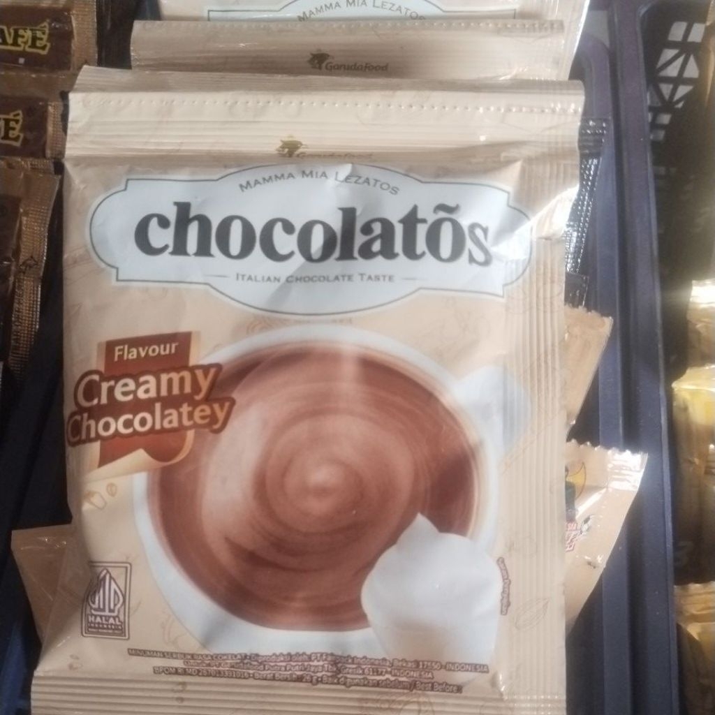 

chocolatos creamy chocolatey 1 saset