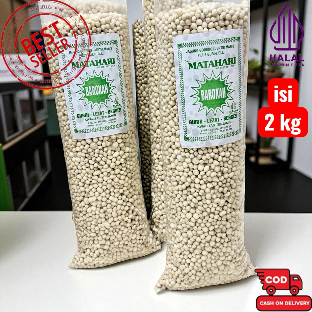 

pilus khas tegal (butiran kecil) isi 2Kg Renyah dan gurih