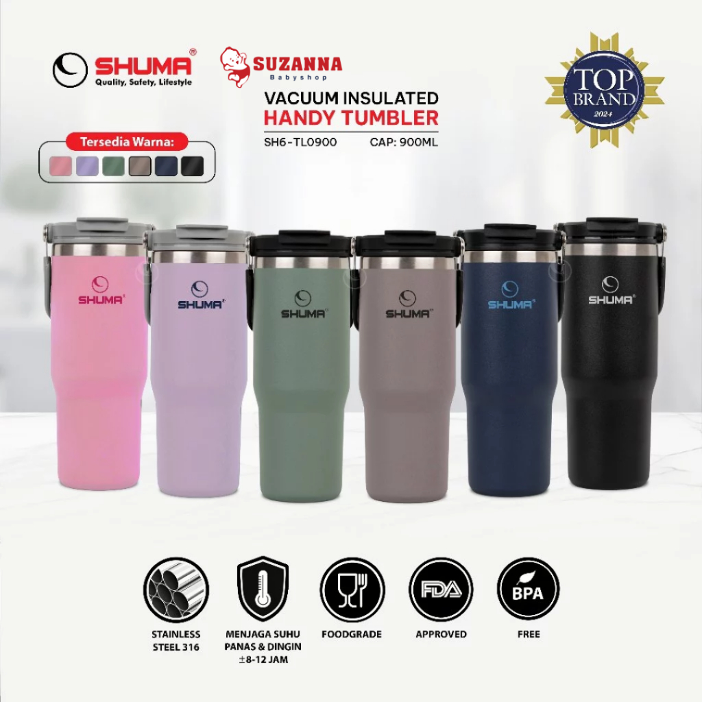 Shuma Handy Vacuum Tumbler 600ml / 900ml