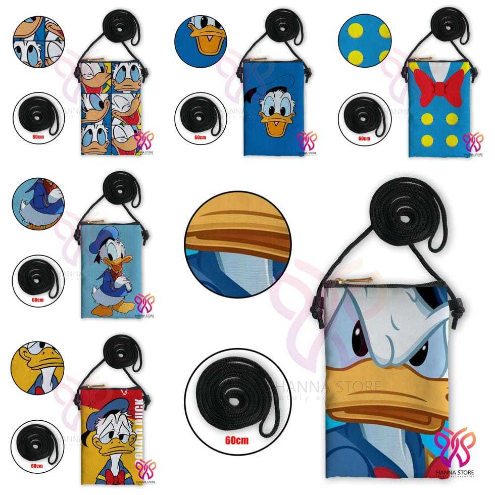 Tas Sling Bag Donald Duck Bebek
