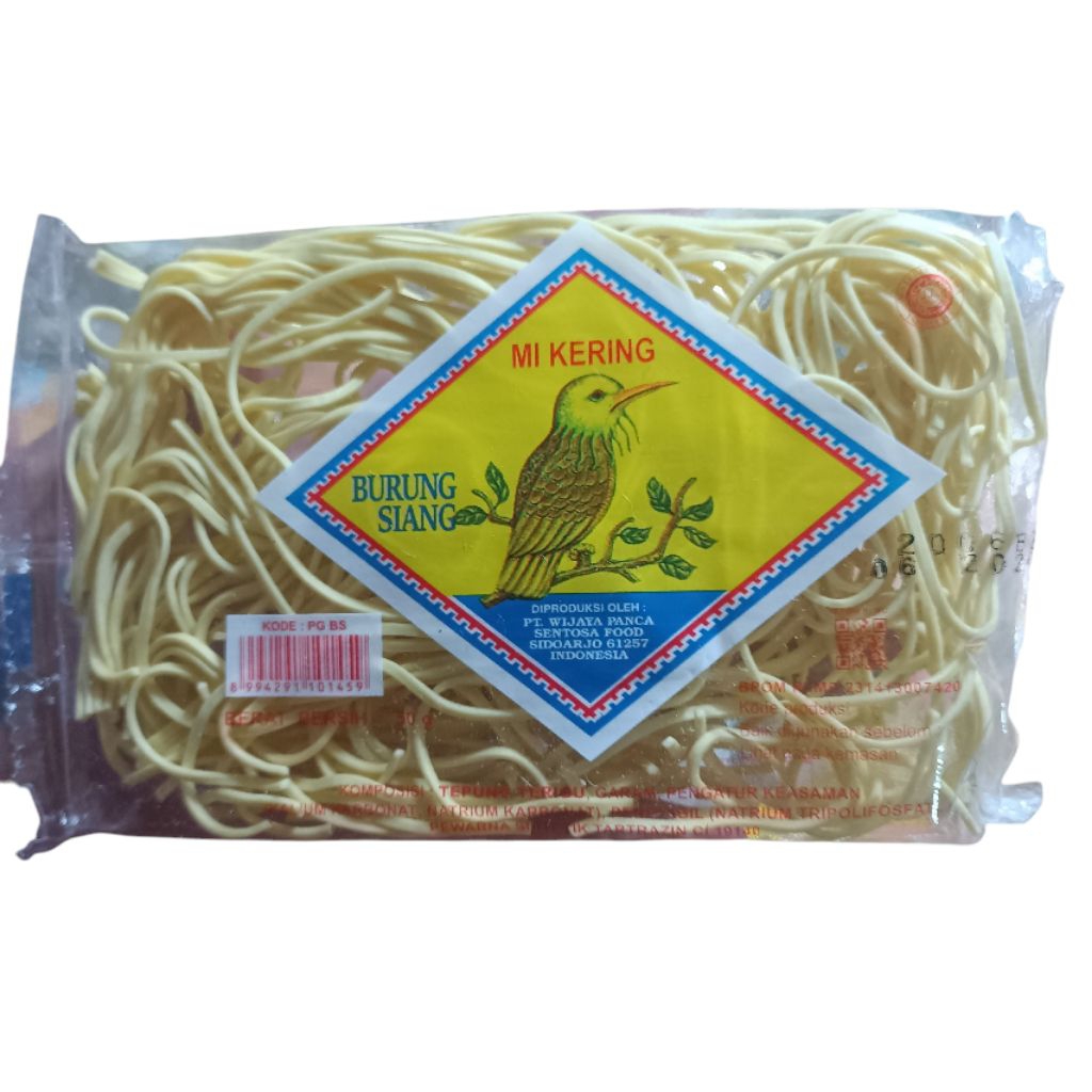 

Mie Kering Burung Siang Mi Gelatic Mie Gelatik 50gr