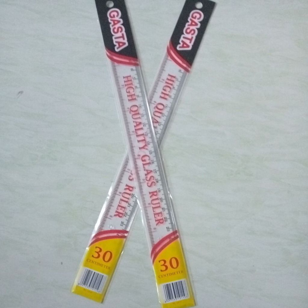 

Penggaris / Mistar / Ruler Plastik / Penggaris Murah Panjang 30 cm