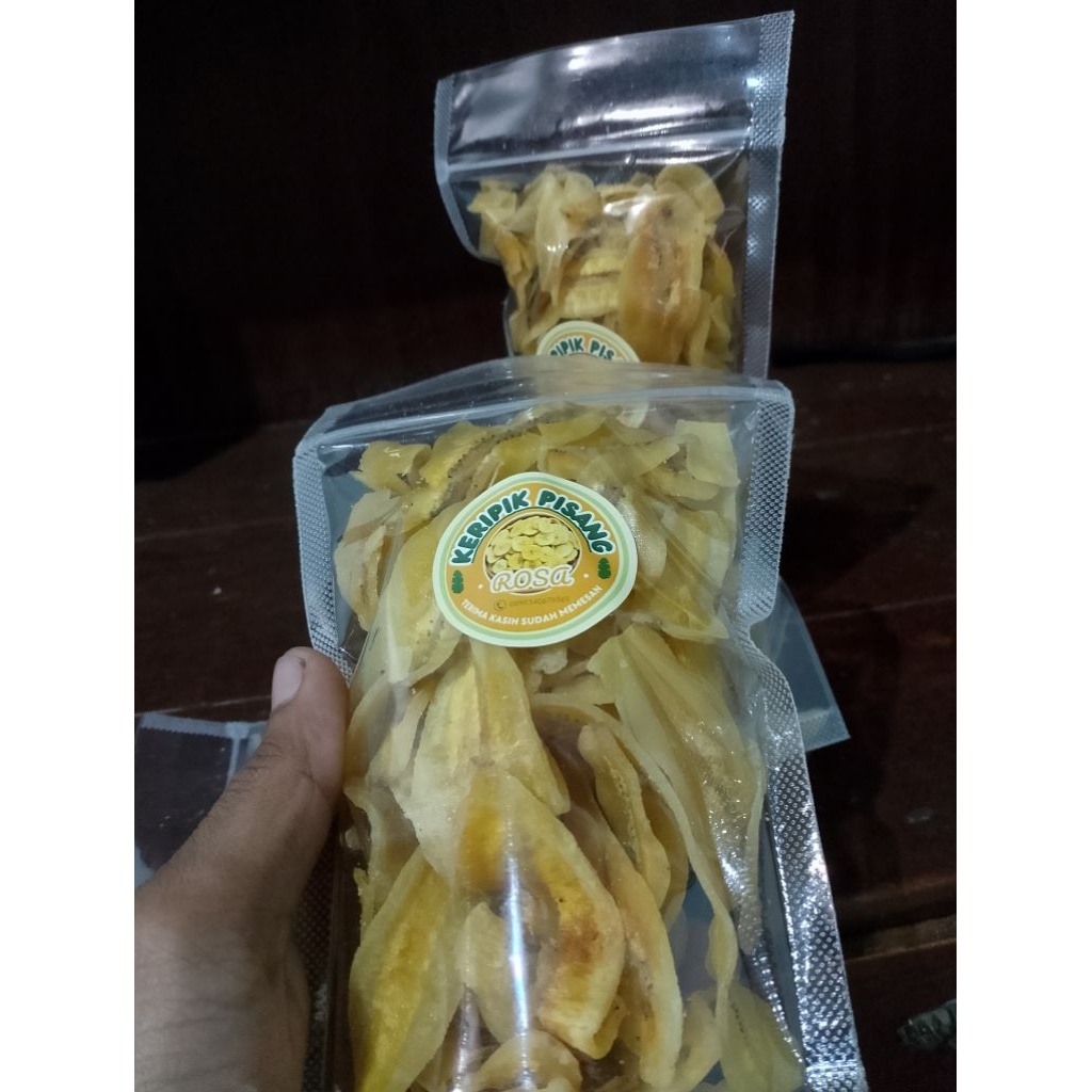 

KERIPIK PISANG ORIGINAL KEMASAN 250GR