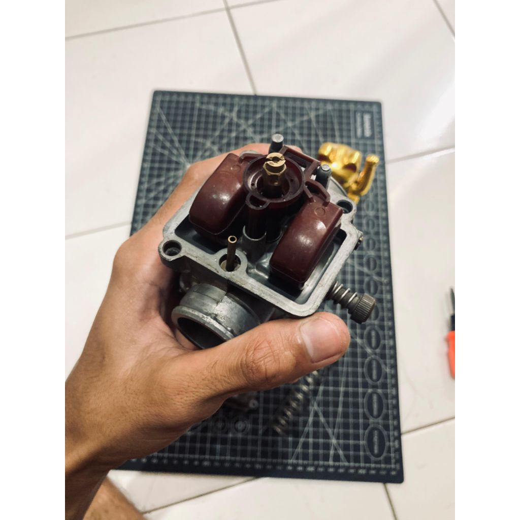 buffle plate karburator pwl ninja R Ss ORI copotan