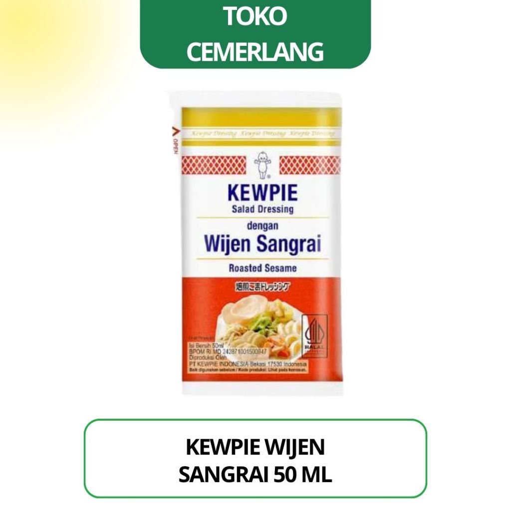 

Saus Wijen Sangrai Salad Dressing Kewpie 50 ml
