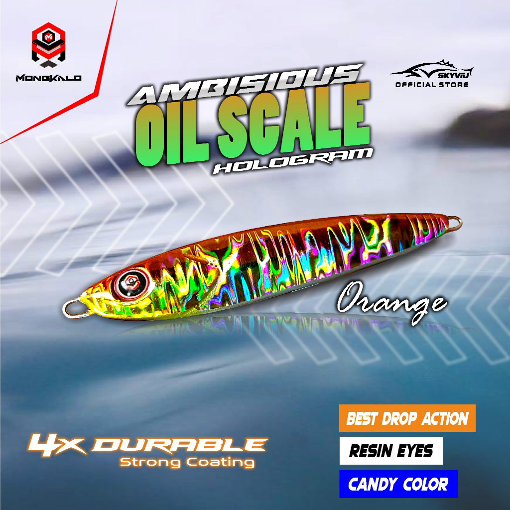 Mongkalo Ambisious Minyak noGID noMotif Candy 100 Orange