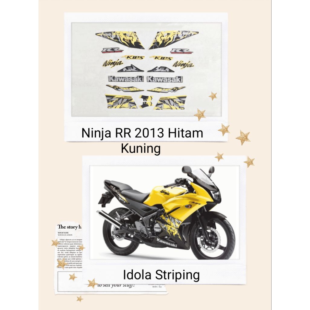 Striping Ninja RR 2013