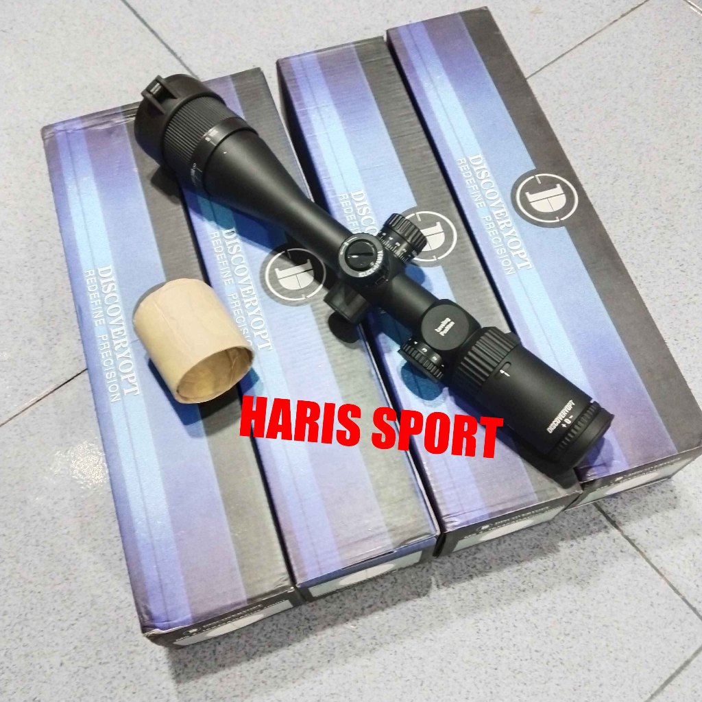 Jual lensa teropong / teleskop discovery ms 4-16x42 aoac tahan getar terbaik made in taiwan
