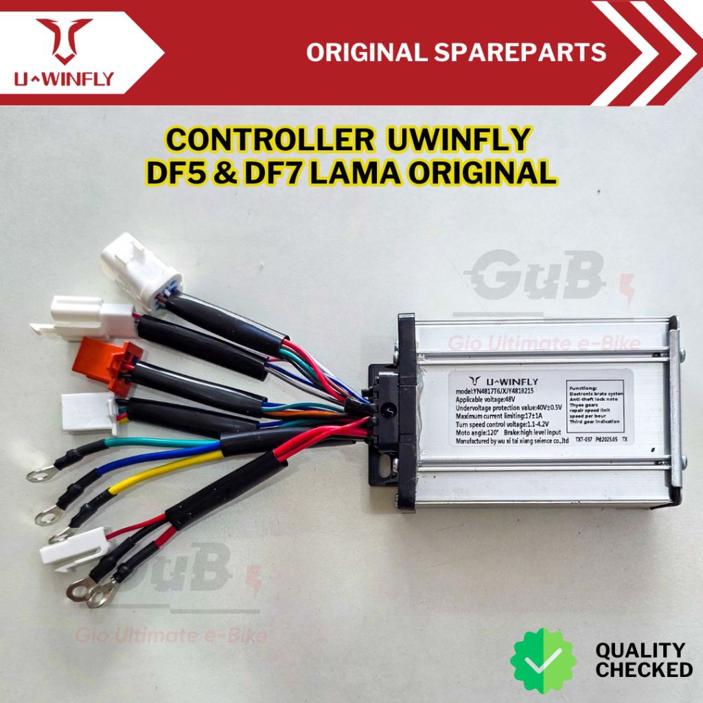 Controller Sepeda Listrik Uwinfly DF5 DF7 Lama Model Skun Original