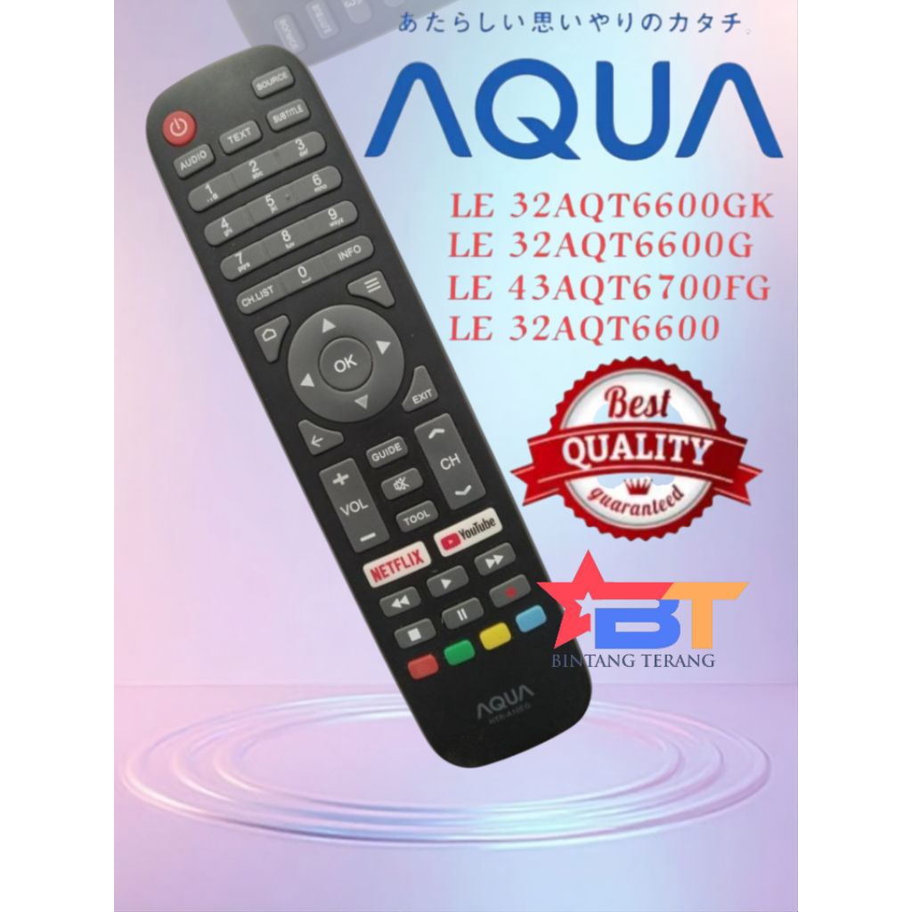 REMOT REMOTE TV LED AQUA HAIER SANYO SMART ANDROID TV ORIGINAL