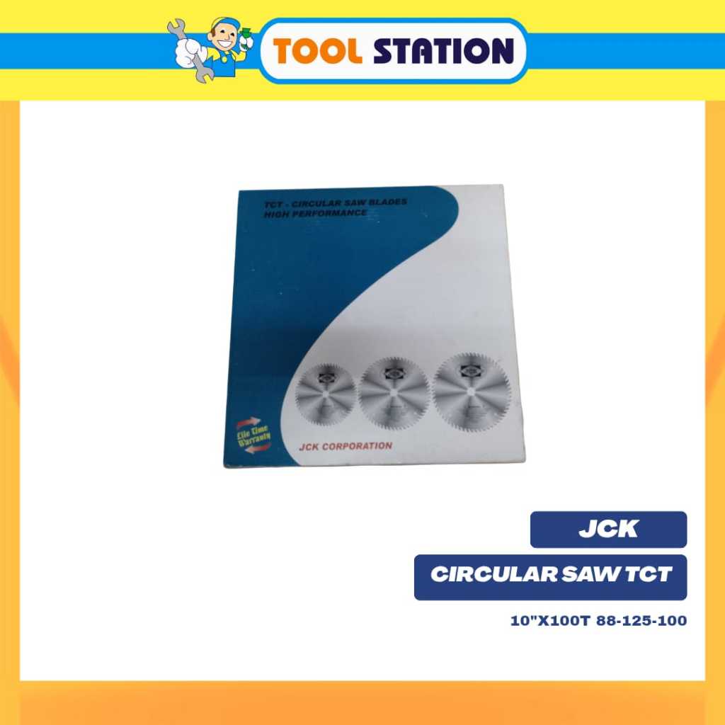 JCK CIRCULAR SAW TCT 10"X100T 88-125-100