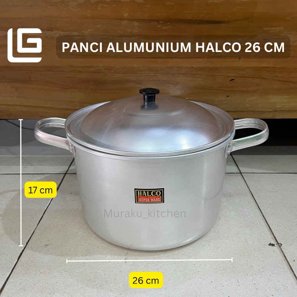 PANCI ALUMUNIUM HALCO 26 CM