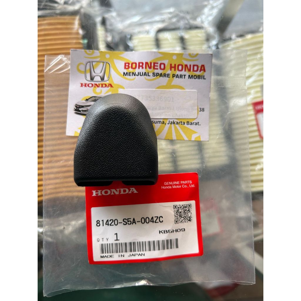 TUTUP SAMPING BAUT BAWAH BANGKU SEAT BELT JOK KURSI DEPAN JAZZ CITY BRIO MOBILIO BRV CRZ FREED CRV C