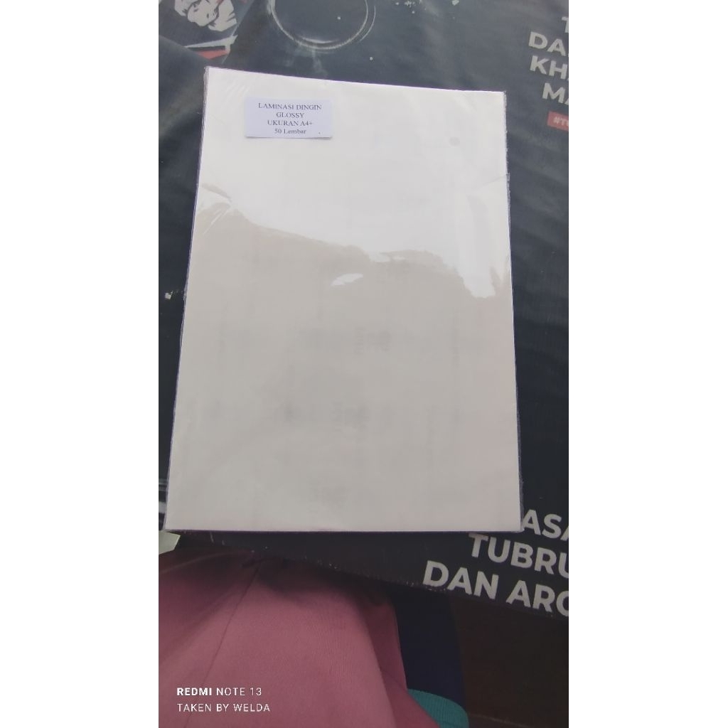 

stiker laminasi dingin A4