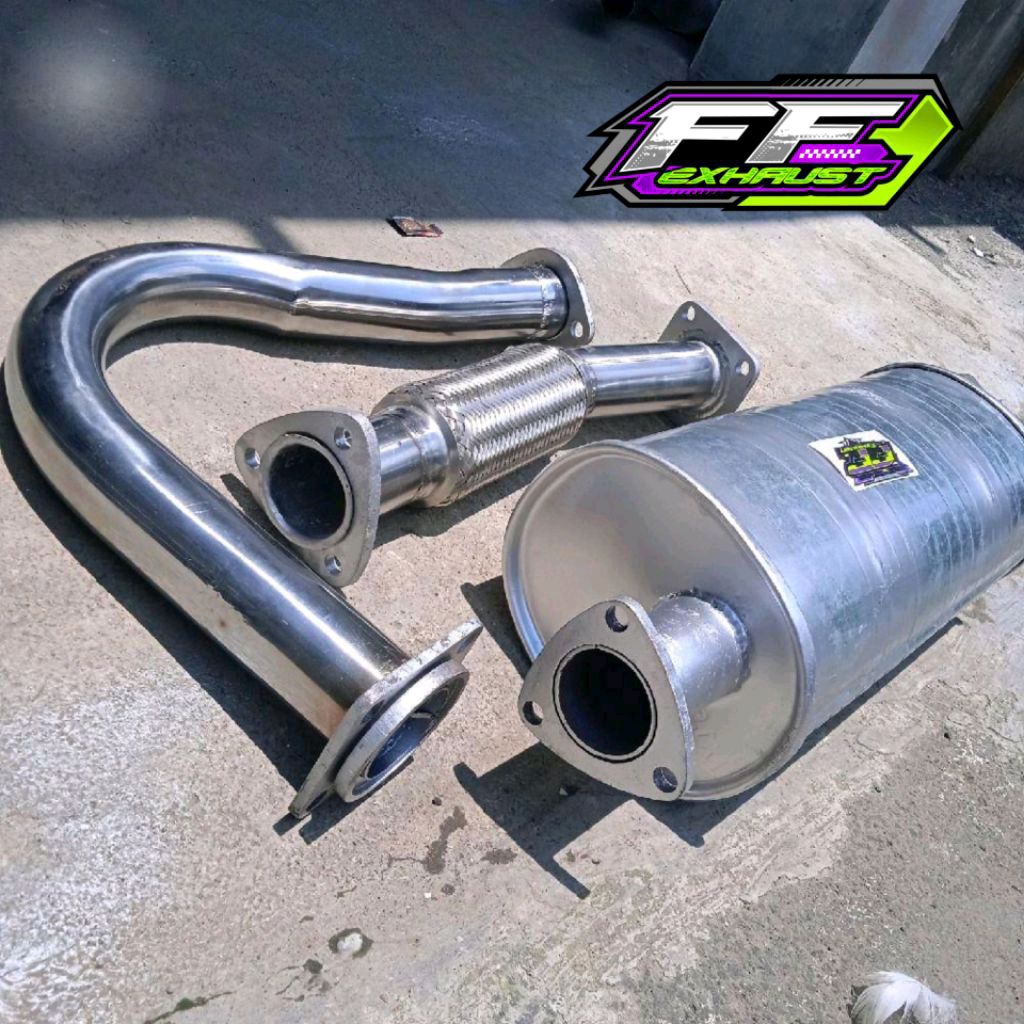 Knalpot Truk Ragasa dan Truk Umplung Fullset ngirr ngiirrrr