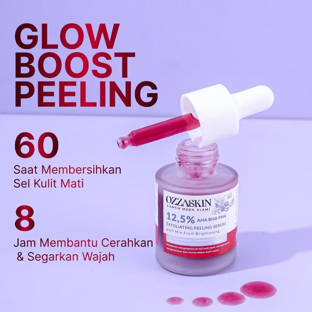 ozzaskin Ekfoilating peeling serum by OKI Setiana Dewii