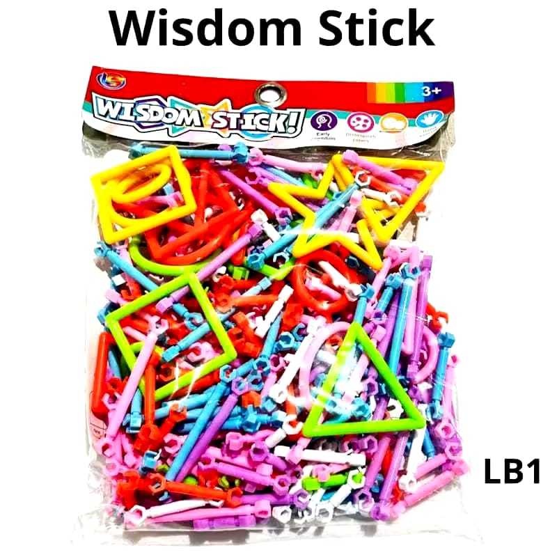 [ OMT ] Mainan Edukasi Anak Block Susun Bentuk Stick - Wisdom Stick LB1