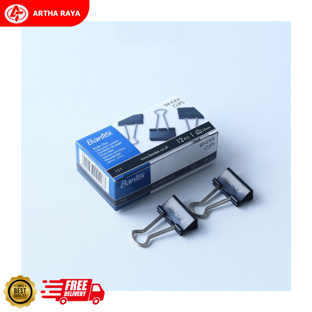

Binder Clip / Klip Penjepit Kertas Bantex 111