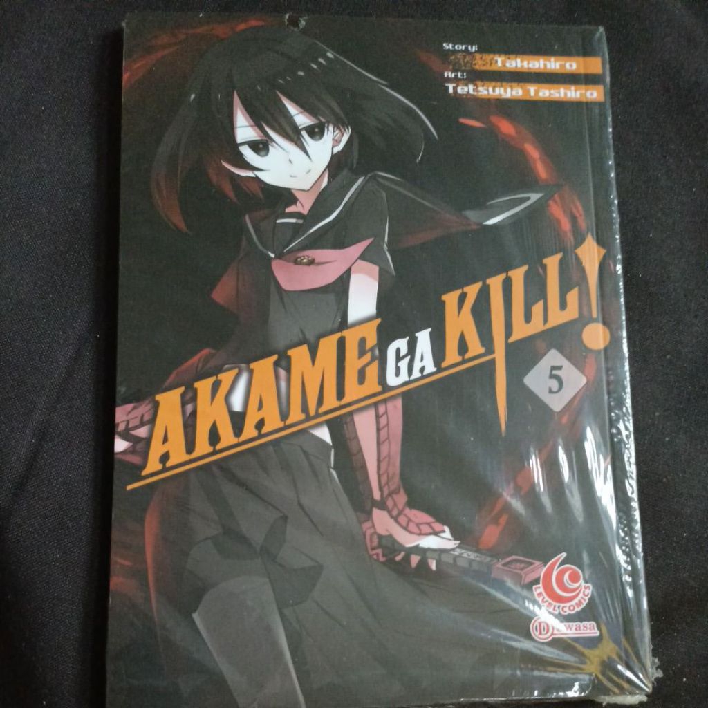 Komik Akame ga Kill 5 (segel)