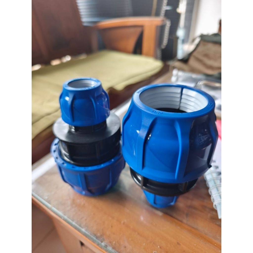 Reducer PIPA HDPE 2 inch ke 1 inch (terbaik)