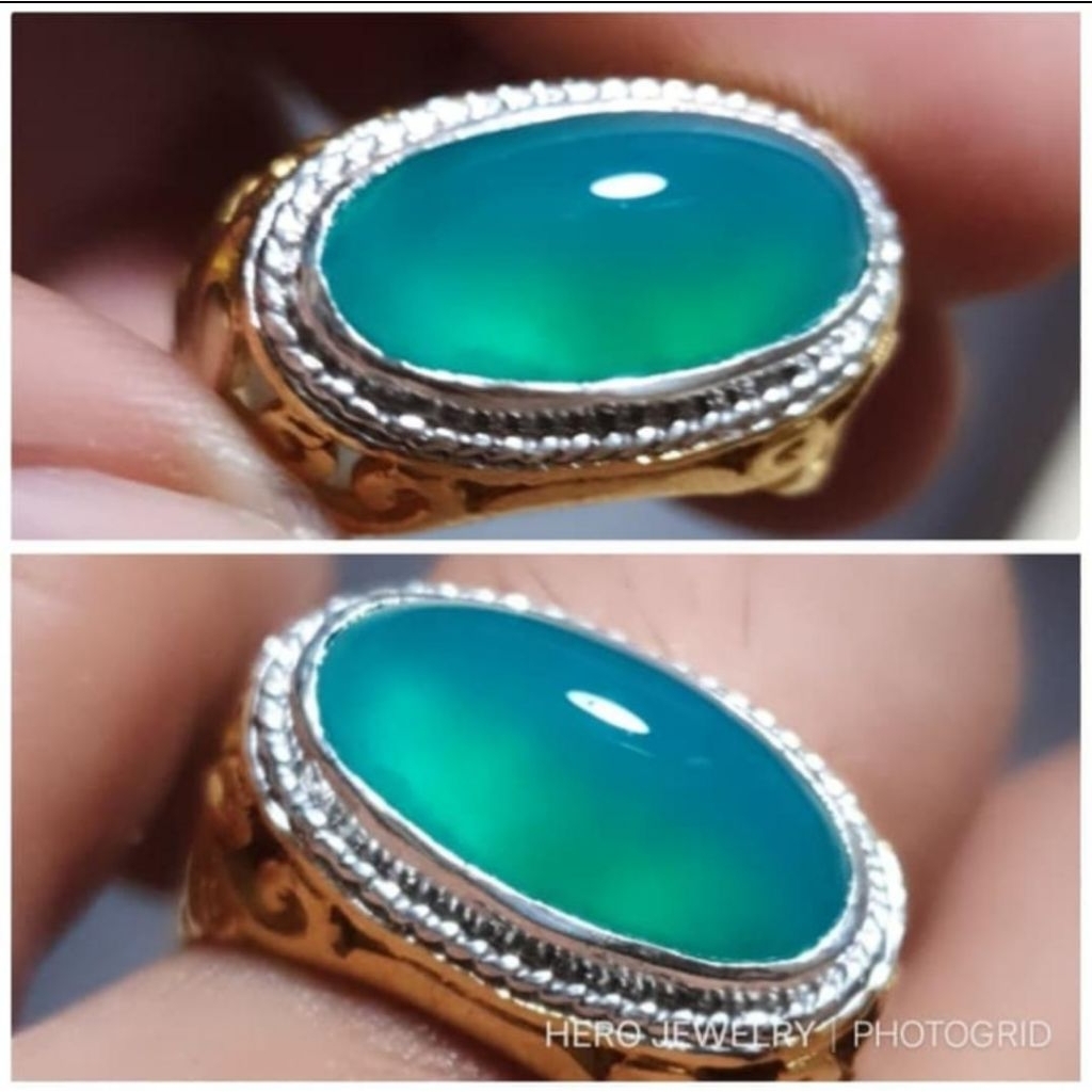 NATURAL BACAN CHRYSOCOLLA CHALSEDONY Ada batu doko palamea pirus kecubung kalimantan amethyst indone