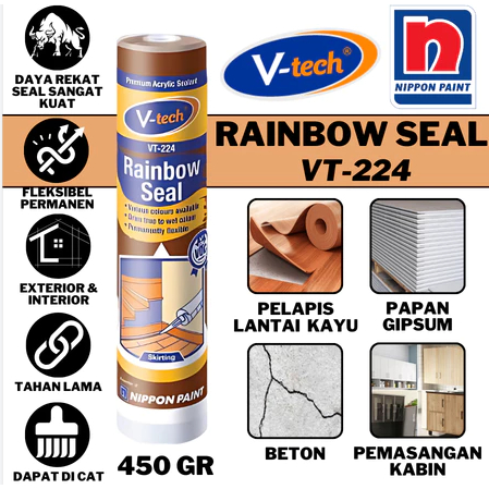 Sealant Warna Coklat untuk Kaca dan Keramik Tahan Cuaca