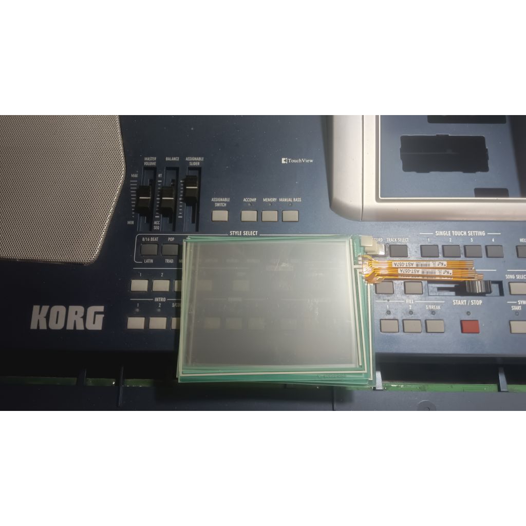 Layar sentuh Keyboard Korg Pa500