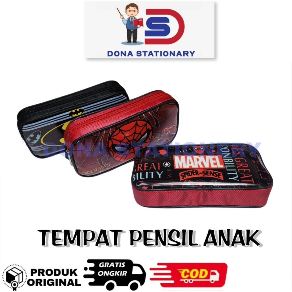

TEMPAT PENSIL KAIN FANCY / TEMPAT PENSIL KARAKTER