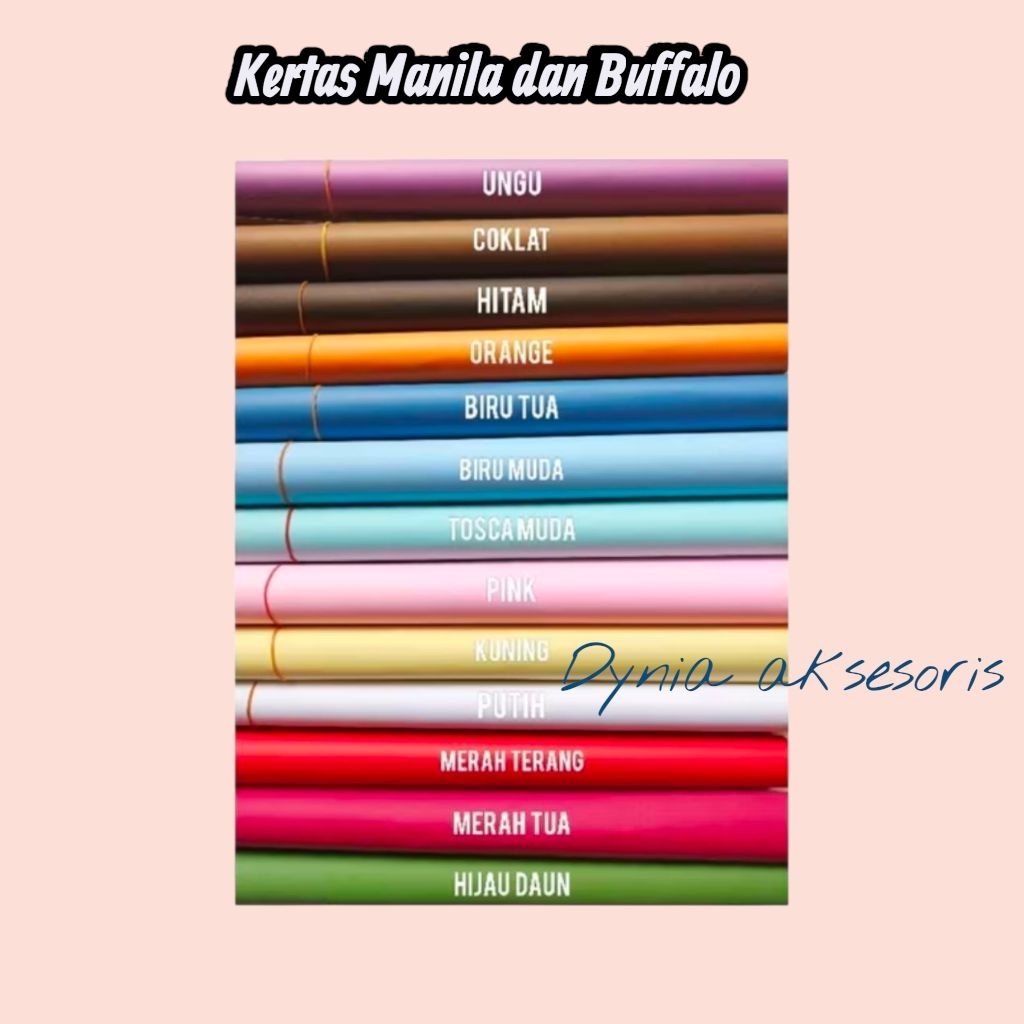 

kertas bufalo isi 100 lembar