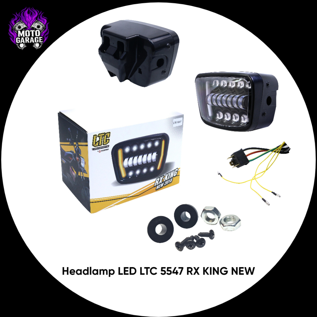 HEADLAMP LED LTC 5547 RX-KING NEW
