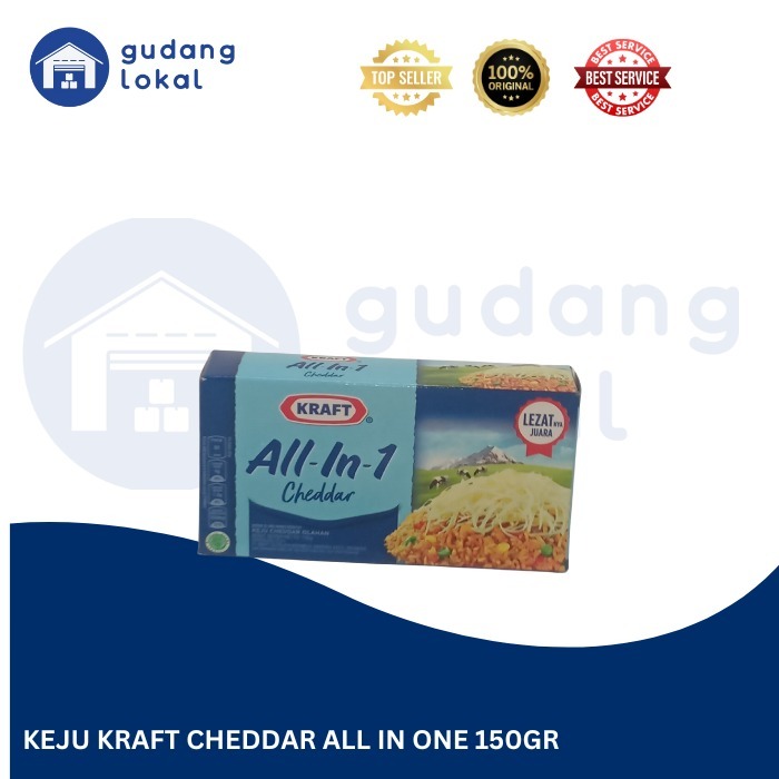 

Kraft Cheddar All-In-1 Cheese 150g