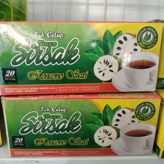 

Teh Celup Daun Sirsak Kencono Sari Teh Herbal Kanker