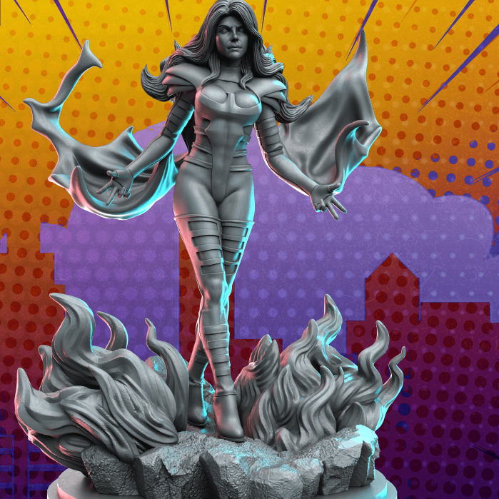 Marvel Crisis Protocol Miniatures - Phoenix Force Emma Frost